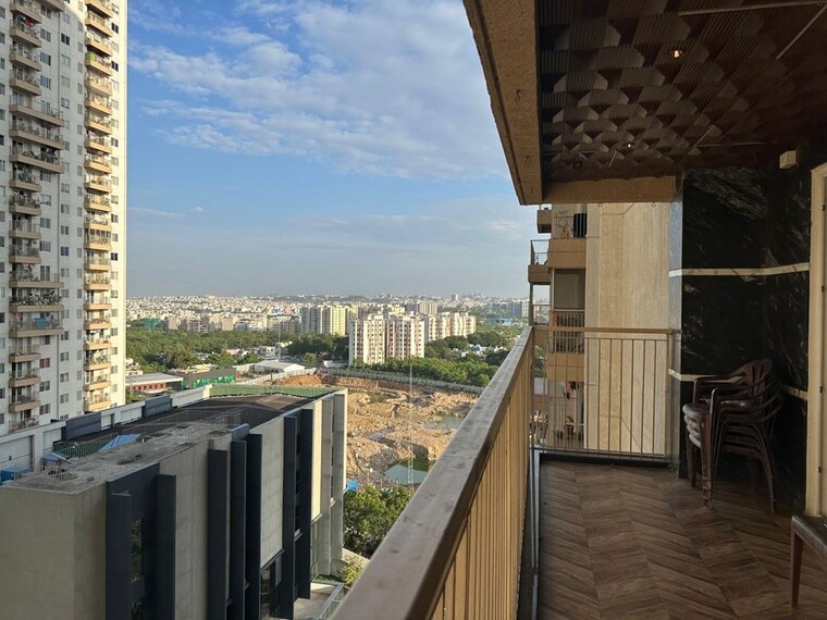 Balcony, incor-one-city 3 Bedroom 1800 Sq.Ft. Apartment In Kukatpally Hyderabad 10511113