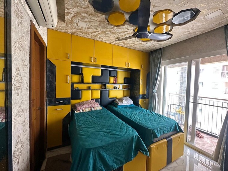 Bedroom, incor-one-city 3 Bedroom 1800 Sq.Ft. Apartment In Kukatpally Hyderabad 10511113