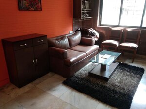 Living Room in 2 BHK Apartment at Milton Apartment, Juhu – for Rent