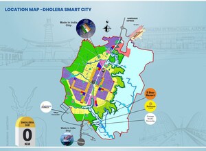  Plot – Map Location View at Dholera - for Sale