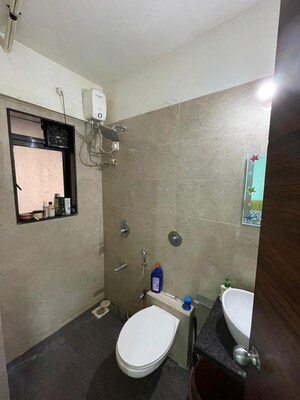 Bathroom in 1 BHK Apartment at Crystal Armus, Chembur – for Rent