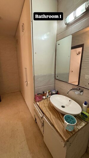 Bathroom in 2 BHK Builder Floor at Choma – for Rent