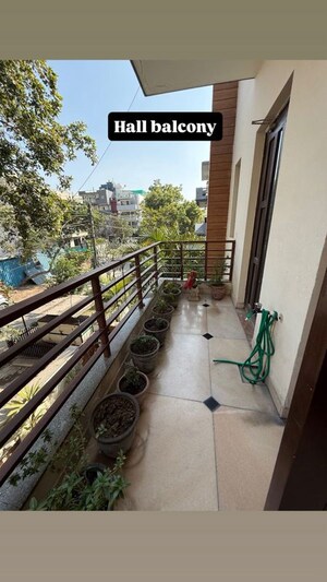 Balcony in 2 BHK Builder Floor at Choma – for Rent