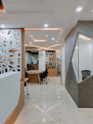Team Area in  Office Space at Fergusson College Road – for Rent