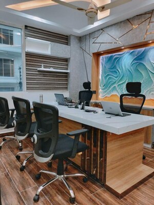 Team Area in  Office Space at Fergusson College Road – for Rent