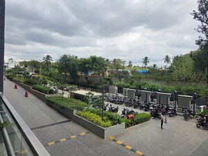 Balcony in 3 BHK Apartment at Purva Atmosphere, Thanisandra Main Road – for Rent