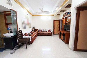 Living Room in 3 BHK Apartment at Maninagar – for Sale