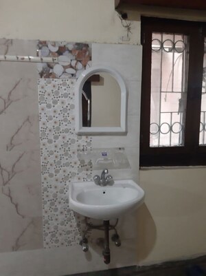 Bathroom in 3 BHK Builder Floor at Defence Colony – for Rent
