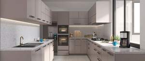 Kitchen in 3 BHK Apartment at Whiteland The Aspen, Sector 76 – for Sale