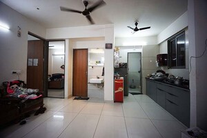 Living Room in 2 BHK Apartment at Jagatpur – for Sale
