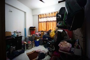 Living Room in 2 BHK Apartment at Jagatpur – for Sale