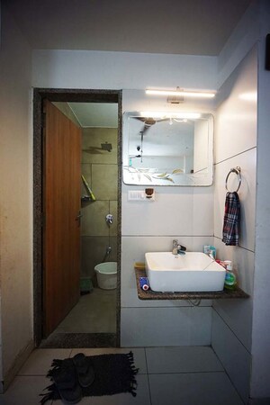 Bathroom in 2 BHK Apartment at Jagatpur – for Sale