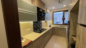 Kitchen in 4 BHK Builder Floor at Sector 21 – for Rent