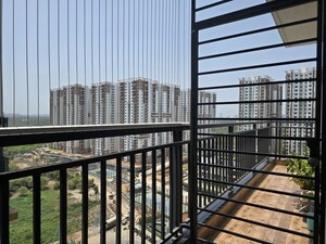 Balcony in 4 BHK Apartment at Aparna Sarovar Zenith, Nallagandla – for Rent