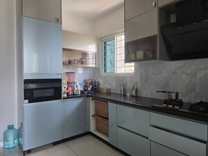 Kitchen in 4 BHK Apartment at Aparna Sarovar Zenith, Nallagandla – for Rent
