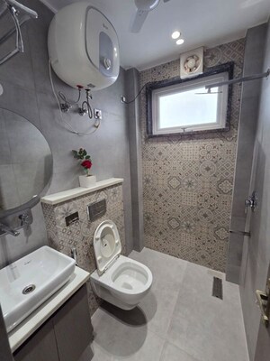 Bathroom in 3 BHK Builder Floor at Sector 49 – for Rent