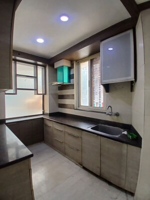 Kitchen in 3 BHK Apartment at Dwarka – for Rent