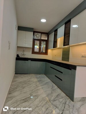 Kitchen in 4 BHK Builder Floor at Khirki Extension – for Rent