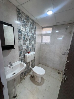 Bathroom in 2 BHK Apartment at Signature The Millennia 3, Sector 37d – for Rent