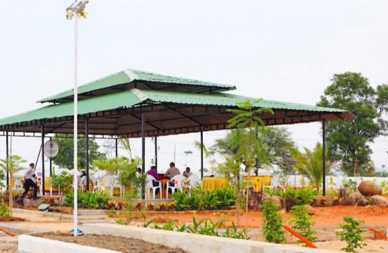 Exterior View, eeshanya-county  157 Sq.Yd. Plot In Raipole Hyderabad 10511798