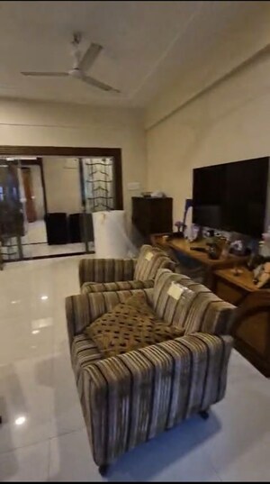 Living Room in 4 BHK Apartment at Altamount Road – for Rent
