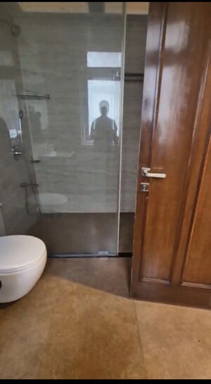Bathroom in 4 BHK Apartment at Altamount Road – for Rent