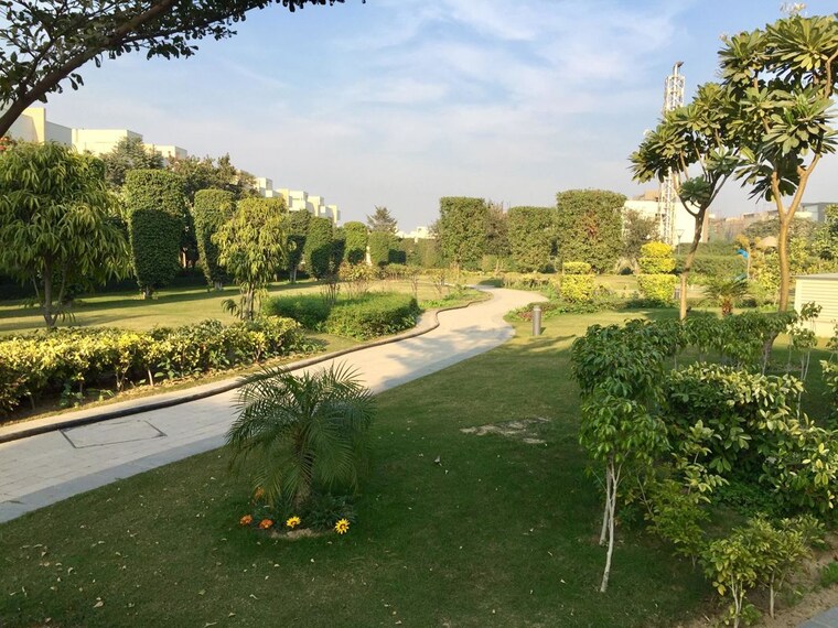 Garden, unitech-infospace 4 Bedroom 2100 Sq.Ft. Builder Floor In Sector 21 Gurgaon 10511817