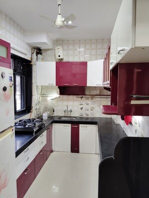 Kitchen in 2 BHK Apartment at Arm Arcade, Kharghar – for Rent