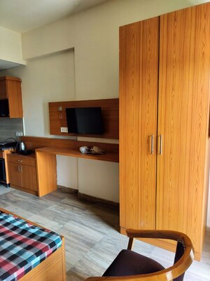 Kitchen in 1 RK Apartment at Paramount Golfforeste, Zeta I Greater Noida – for Rent