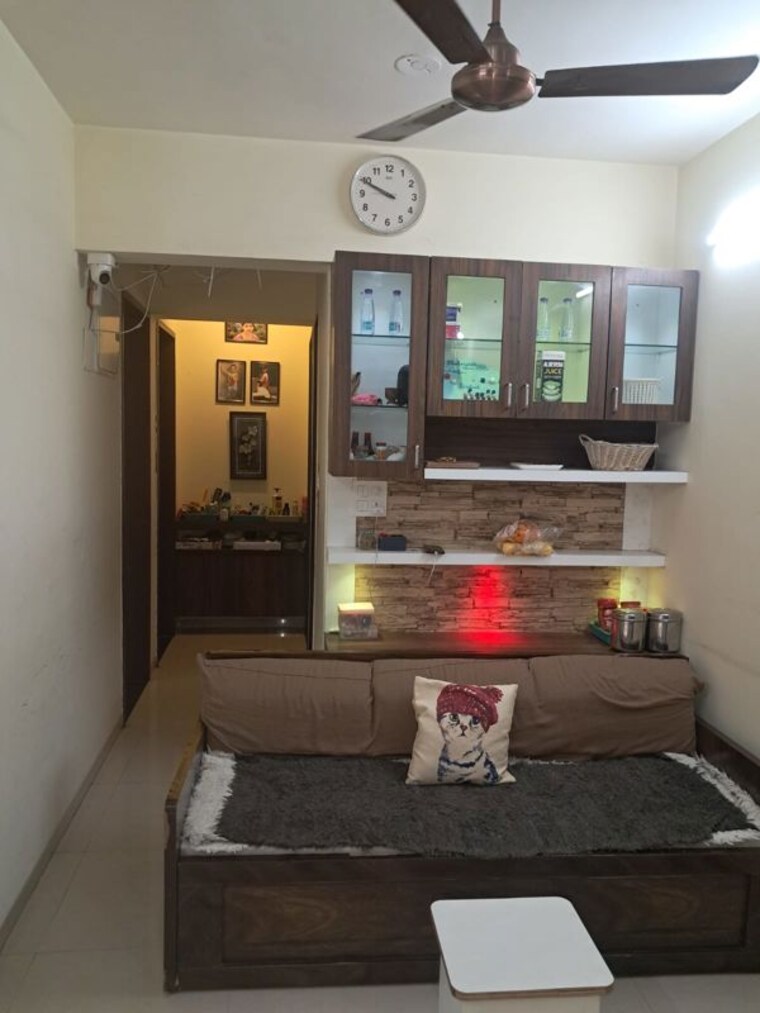 Living Room, mont-vert-belbrook 2.5 Bedroom 1300 Sq.Ft. Apartment In Bhugaon Pune 10511872