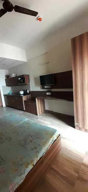Kitchen in 1 RK Apartment at Paramount Golfforeste, Zeta I Greater Noida – for Rent