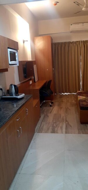 Kitchen in 1 RK Apartment at Paramount Golfforeste, Zeta I Greater Noida – for Rent