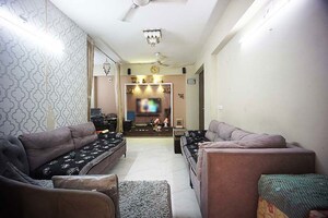 Living Room in 2 BHK Apartment at Motera – for Sale