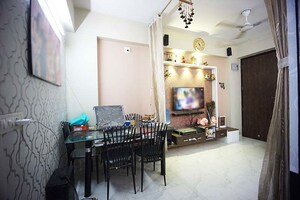 Living Room in 2 BHK Apartment at Motera – for Sale