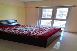 Bedroom in 2 BHK Apartment at Golden Palms Apartment, Sainath Nagar – for Rent