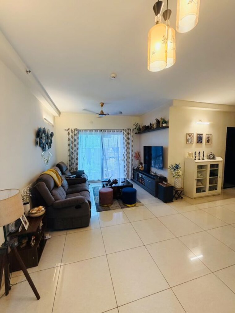 Living Room, brigade-buena-vista 3 Bedroom 1670 Sq.Ft. Apartment In Budigere Bangalore 10511894