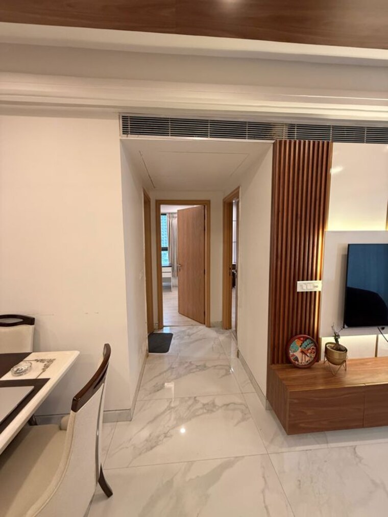 Living Room, m3m-heights 2 Bedroom 1261 Sq.Ft. Apartment In Sector 65 Gurgaon 10511919