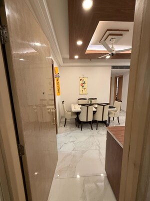 Living Room in 2 BHK Apartment at M3M Heights, Sector 65 – for Rent