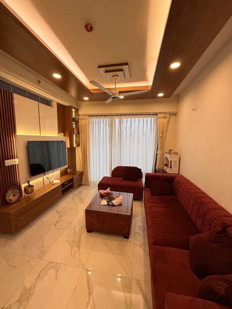Living Room, m3m-heights 2 Bedroom 1261 Sq.Ft. Apartment In Sector 65 Gurgaon 10511919