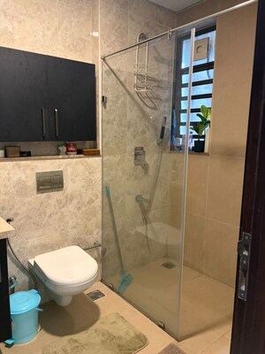 Bathroom in 3.5 BHK Apartment at Century Ethos, Hebbal – for Rent
