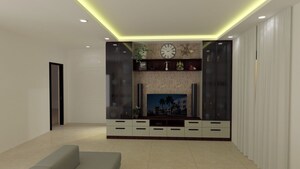 Living Room in 3.5 BHK Apartment at Century Ethos, Hebbal – for Rent