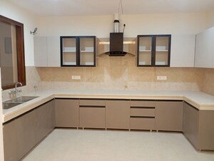 Kitchen in 3 BHK Builder Floor at Aerocity – for Rent
