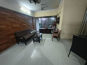 Living Room in 2 BHK Apartment at Concrete Sai Swar, Kharghar – for Rent