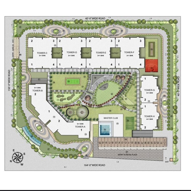 Master Plan, sector 66 b 3.5 Bedroom 2850 Sq.Ft. Apartment In Sector 66 B Mohali 10511969