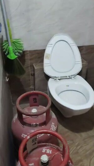 Bathroom in 2 BHK Apartment at Vastu Nirmal Sagar, Ulwe Sector 3 – for Rent