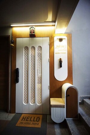 Building Lobby in 3 BHK Apartment at Hanspura – for Sale