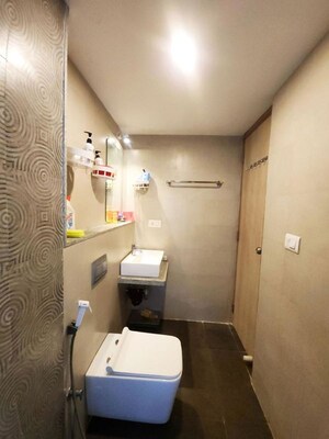 Bathroom in 2.5 BHK Apartment at Lodha Upper Thane, Anjur – for Rent