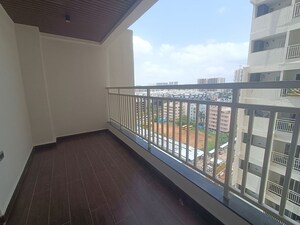 Balcony in 3 BHK Apartment at Candeur Crescent, Serilingampally – for Rent