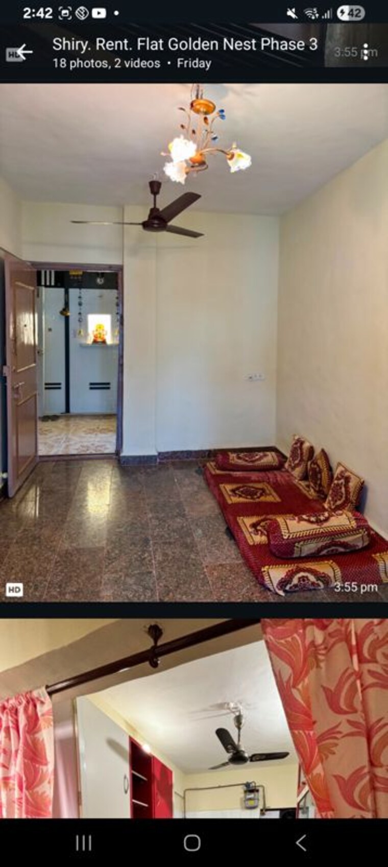 Living Room, sonam-mayuresh-chs 1 Bedroom 490 Sq.Ft. Apartment In Mira Road Thane 10512027