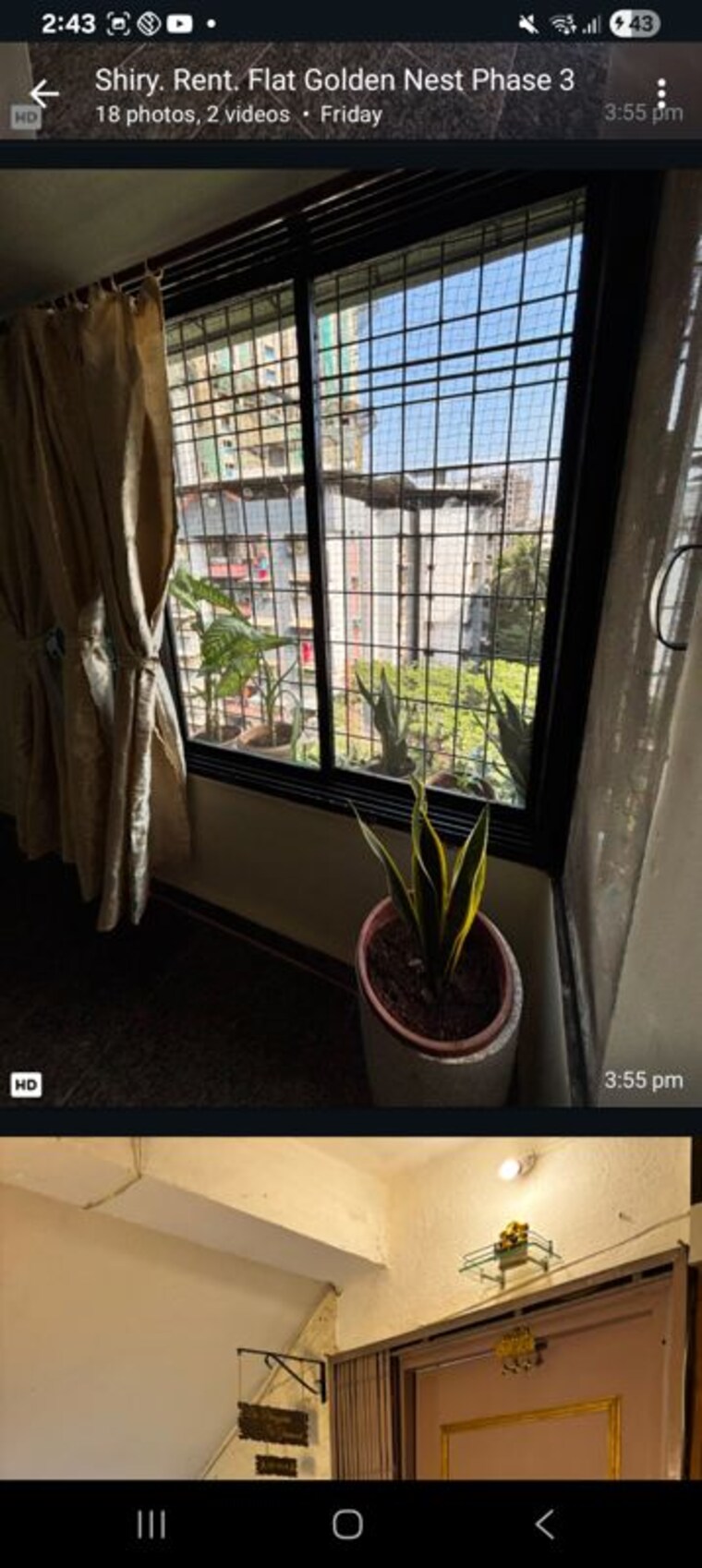 Balcony, sonam-mayuresh-chs 1 Bedroom 490 Sq.Ft. Apartment In Mira Road Thane 10512027